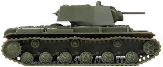 Звезда Сборная модель танка "КВ-1 с пушкой Ф32"
