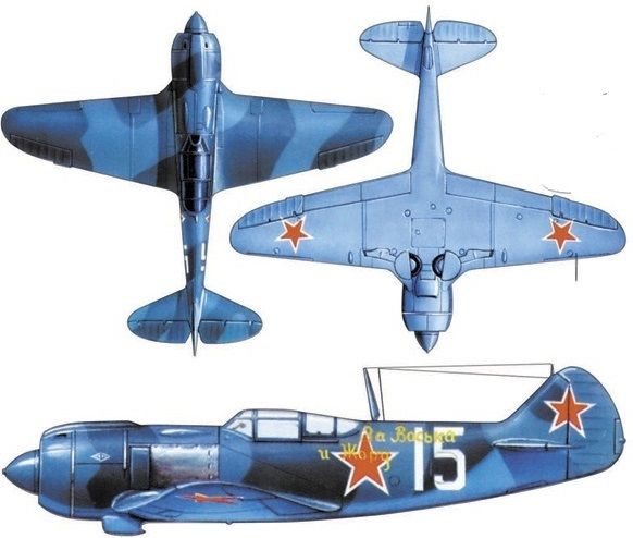 Звезда Сборная модель самолета "Ла-5Фн"