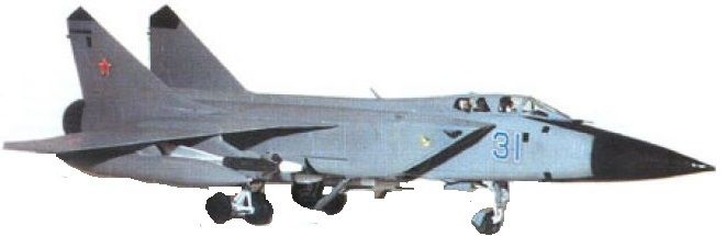 Звезда Сборная модель самолета  "МиГ-31"