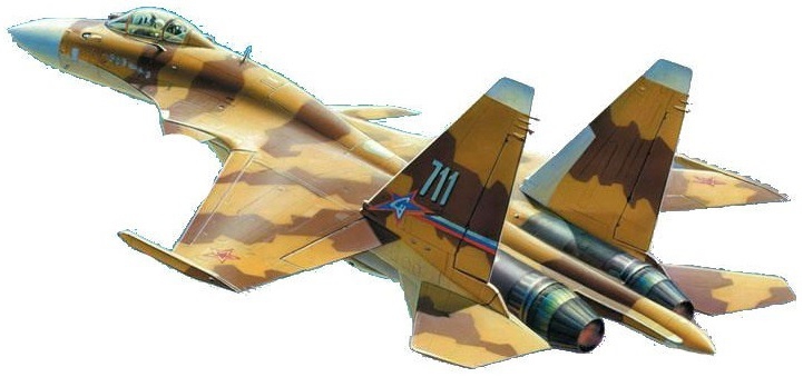 Звезда Сборная модель самолета "Су-37"