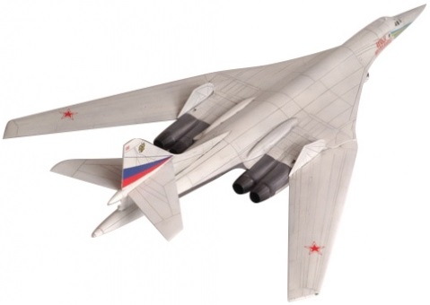Звезда Сборная модель самолета "Ту-160"