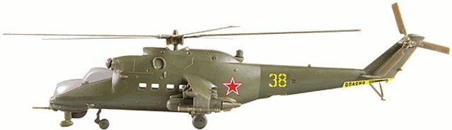 Звезда Сборная модель вертолета "МИ-24"