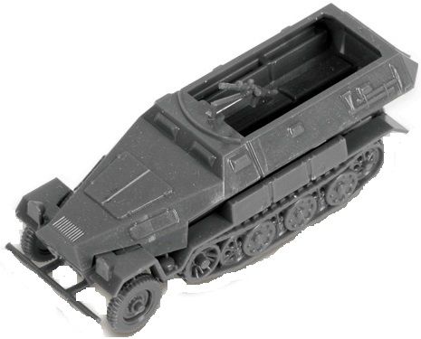 Звезда Сборная модель "Немецкий бронетранспортер с пусковыми установками Sd Kfz 251/1 Ausf B Ханомаг"
