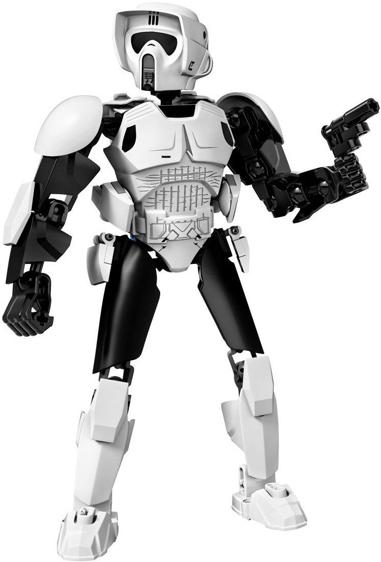 Lego Конструктор Star Wars "Штурмовик-разведчик на спидере", 452 детали