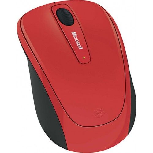 Microsoft  USB Optical WRL Mobile 3500 Flame red 