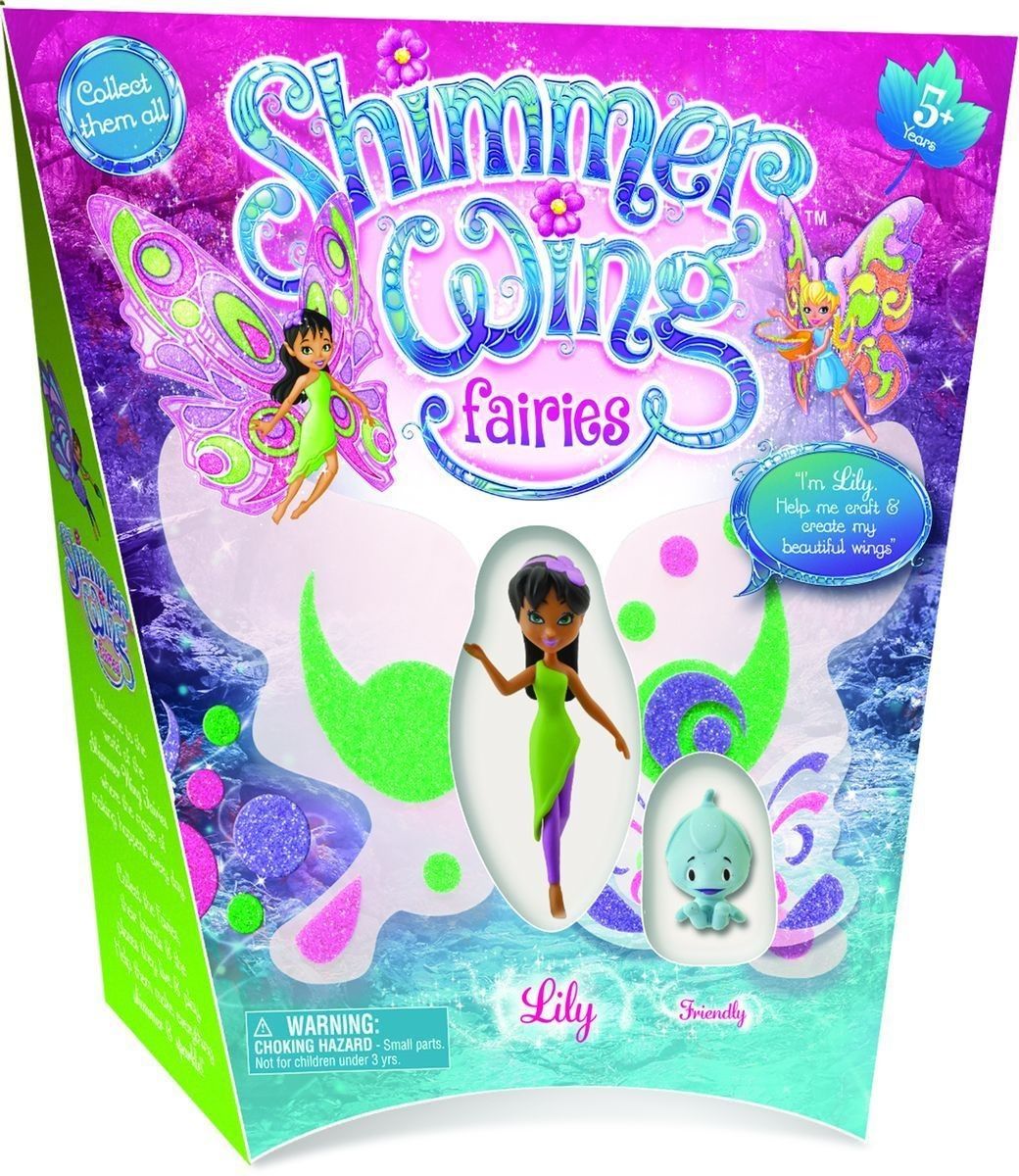 Shimmer Wing Игровой набор с мини-куклой "Фея Лили"