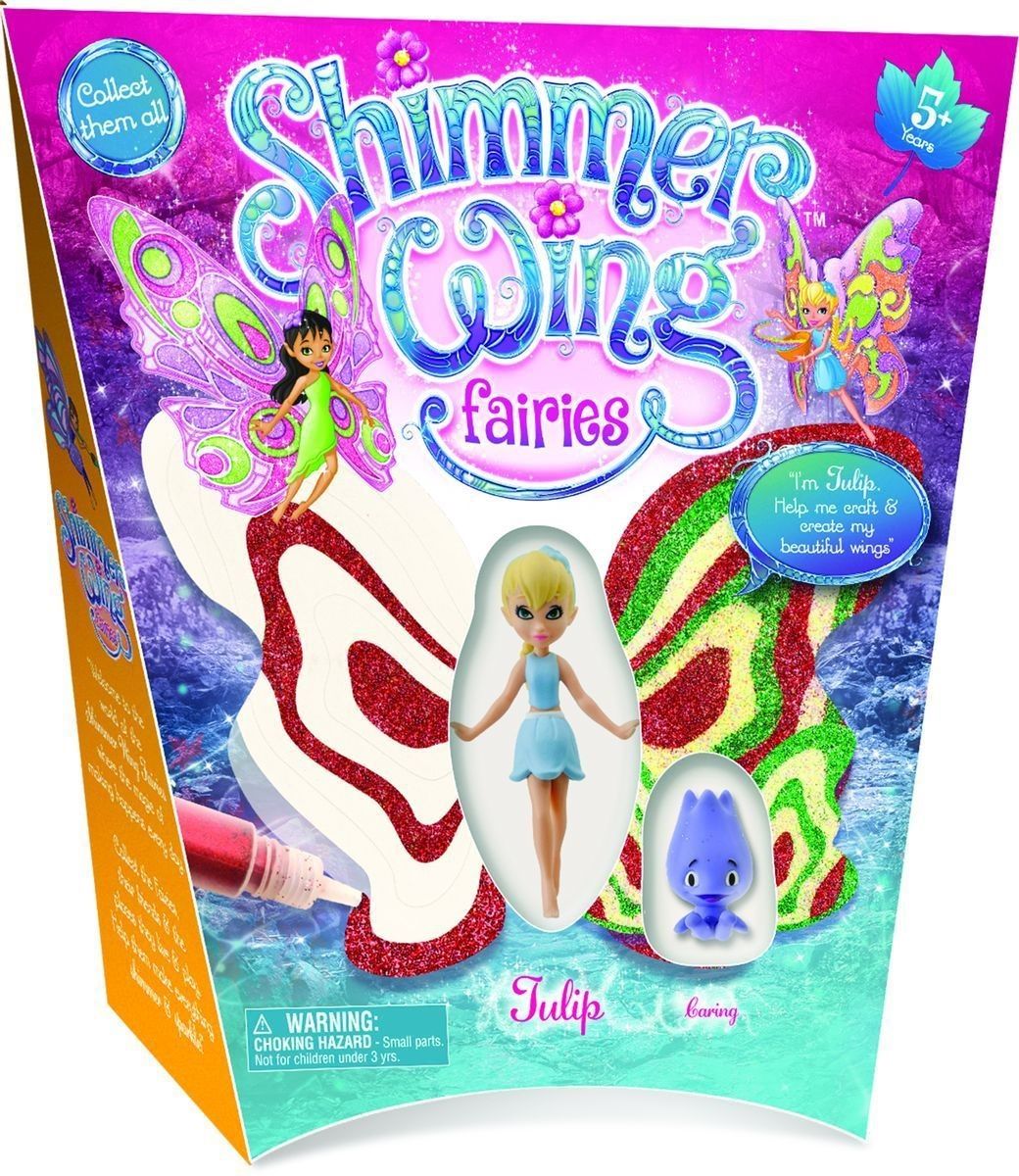 Shimmer Wing Игровой набор с мини-куклой "Фея Тюльпан"