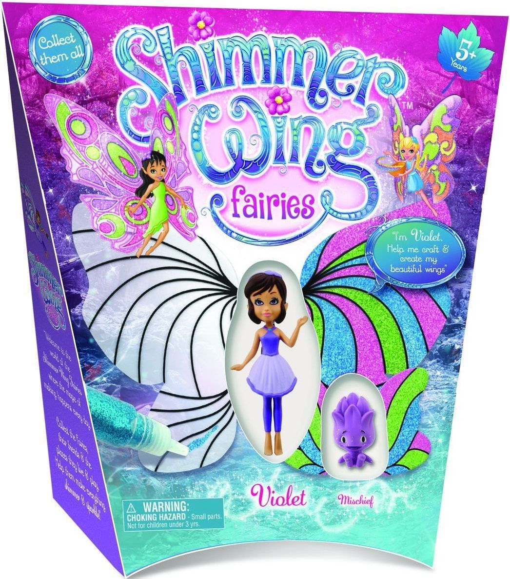 Shimmer Wing Игровой набор с мини-куклой "Фея Фиалка"