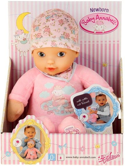 Zapf Creation Пупс "Baby Annabell" мягкая с твердой головой, 30см