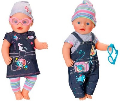 Zapf Creation Одежда джинсовая для кукол Baby Born