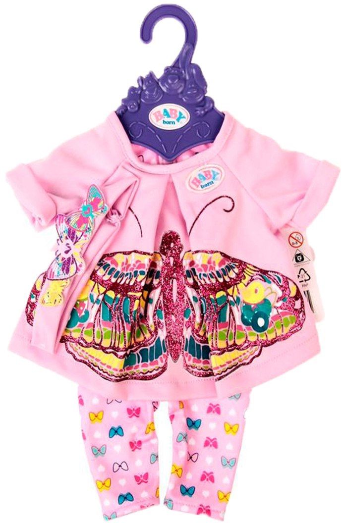 Zapf Creation Удобная домашняя одежда для куклы Baby Born