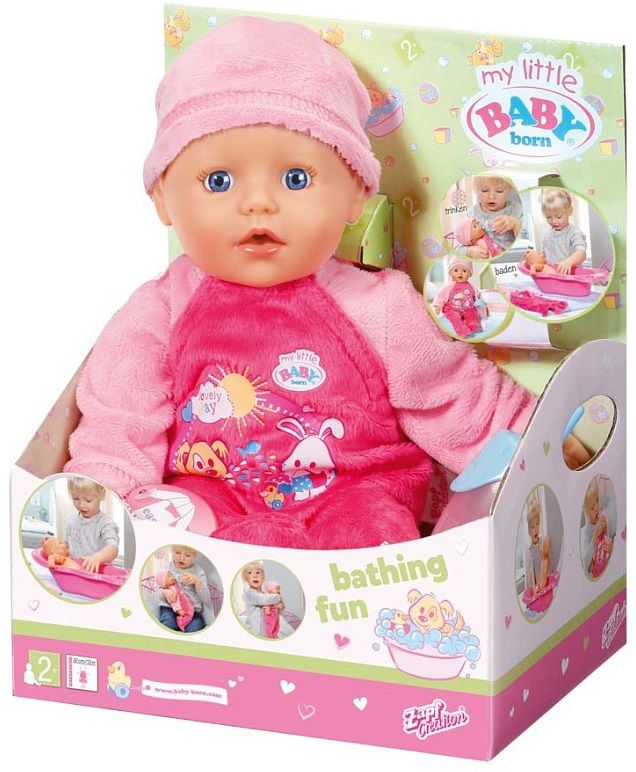 Zapf Creation Быстросохнущая кукла My Little Baby Born
