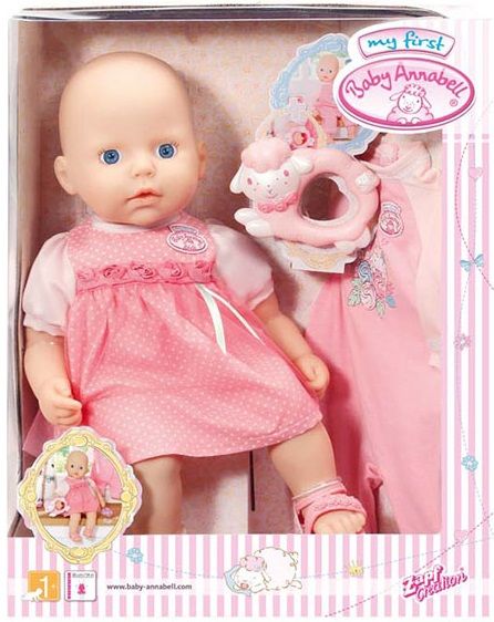 Zapf Creation Пупс Baby Annabell с дополнительным набором одежды