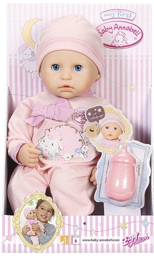 Zapf Creation Пупс Baby Annabell с бутылочкой