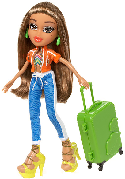 Bratz Кукла делюкс "Жасмин в Бразилии. В путешествии"
