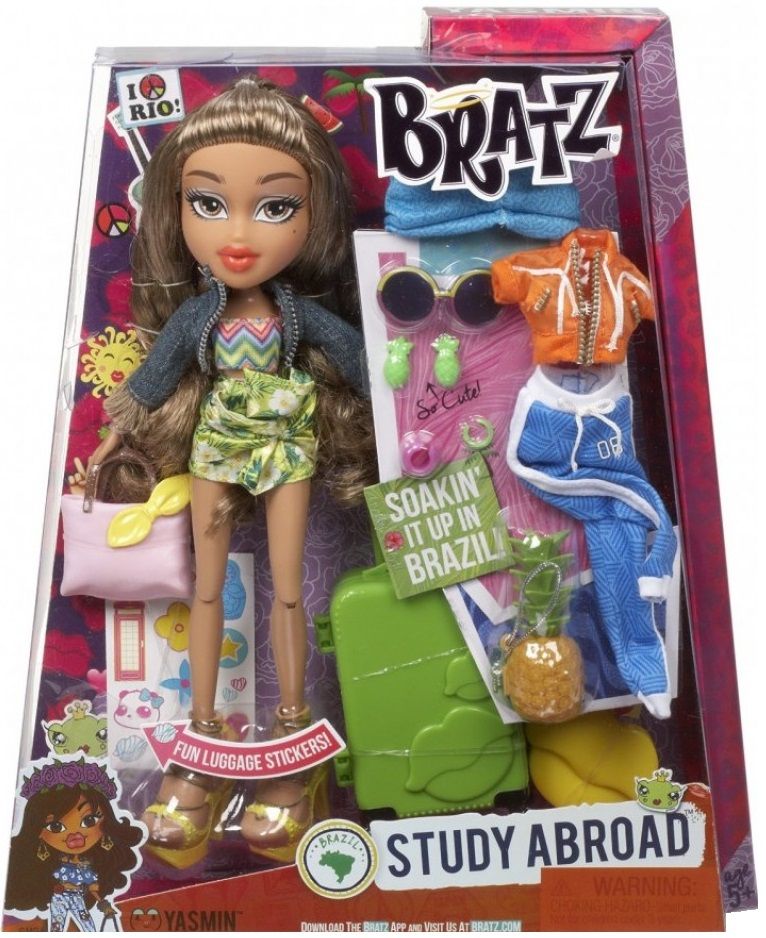 Bratz Кукла делюкс "Жасмин в Бразилии. В путешествии"