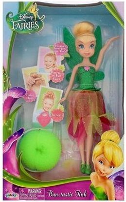 Disney Fairies Кукла "Фея Динь-Динь с резинкой для волос"