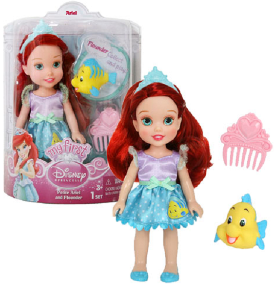 Disney Princess Кукла "Принцесса Диснея. Малышка с питомцем"