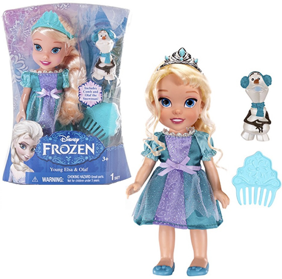 Disney Princess Кукла "Холодное Сердце. Принцесса Диснея с Олафом"