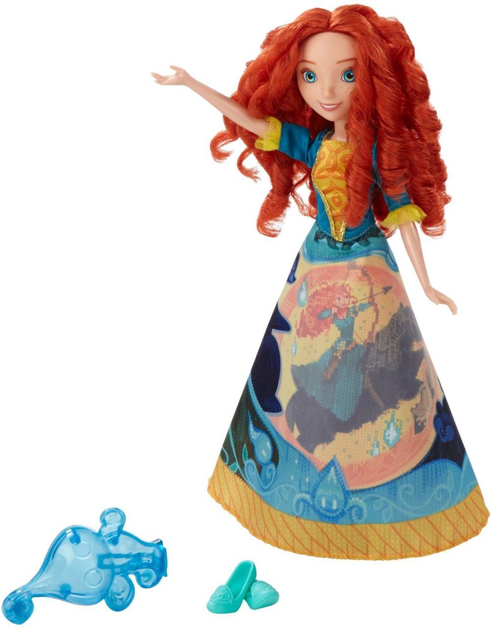 Hasbro Кукла Disney Princess "Принцесса в платье с проявляющимся принтом"