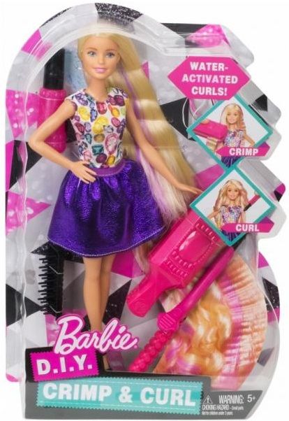 Mattel Кукла Barbie "Цветные локоны"