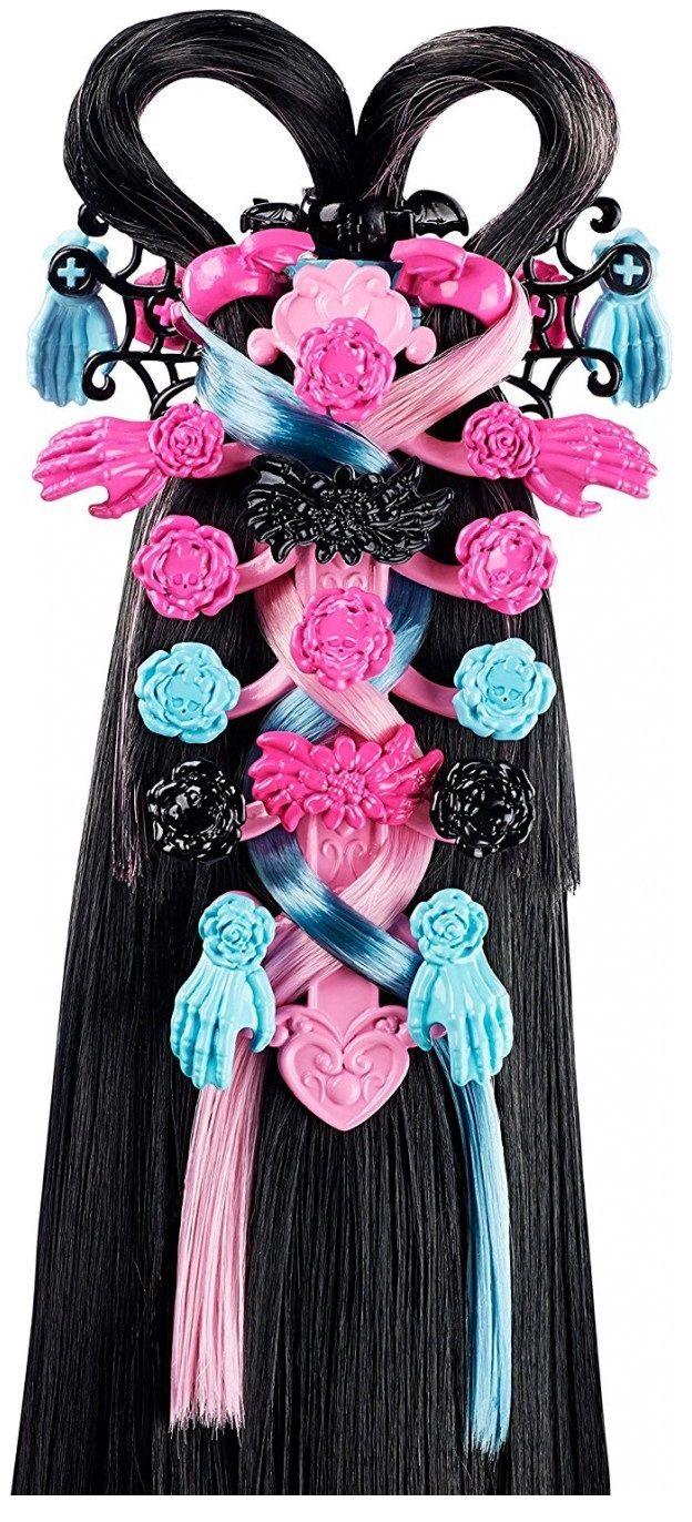 Mattel Кукла Monster High "Стильные прически Дракулауры"