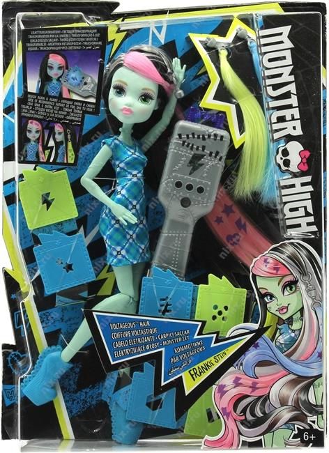 Mattel Кукла Monster High "Стильные прически Фрэнки"