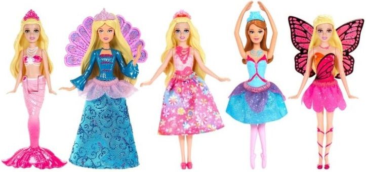 Mattel Сказочная мини-кукла Barbie