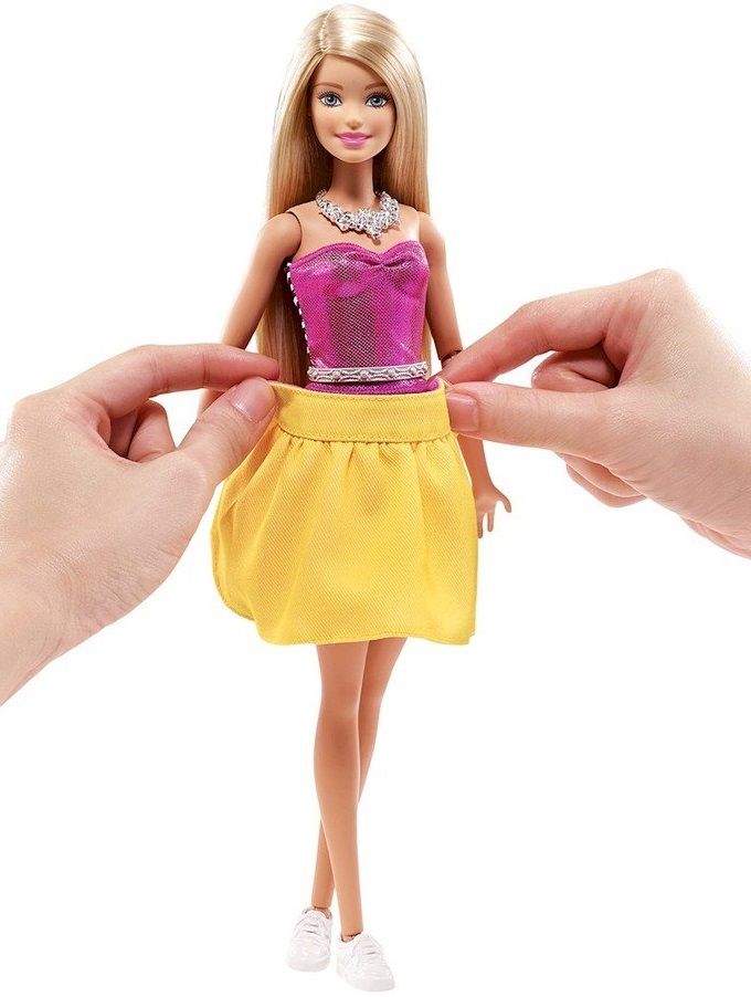 Mattel Кукла Barbie в платье-трансформере