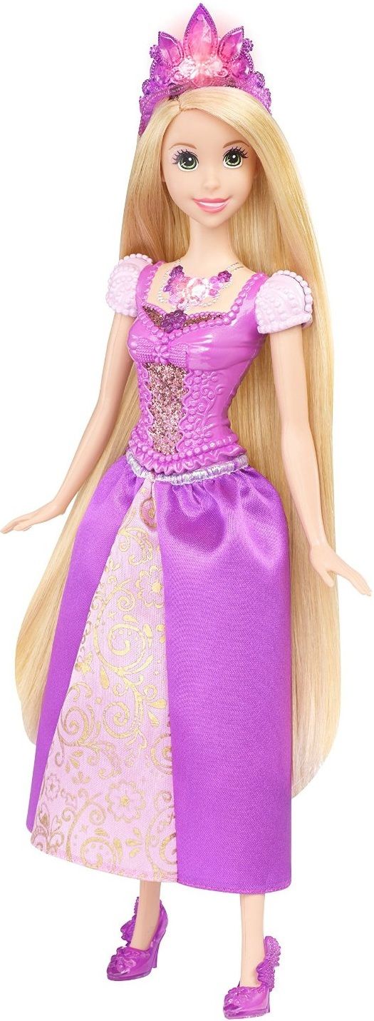 Mattel Disney Princess Glitter n Lights Rapunzel Wite