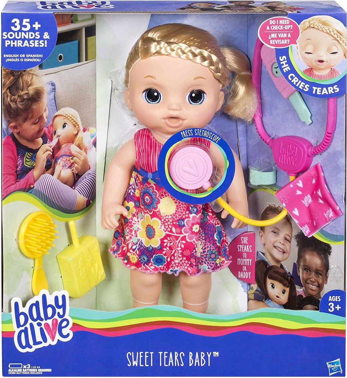 Hasbro Пупс Baby Alive "Малышка у врача"