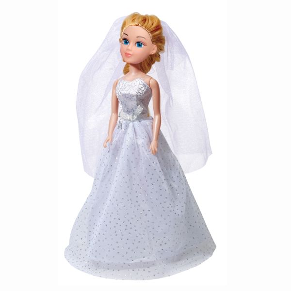 Карапуз Кукла "Мария.Невеста в свадебном платье" 29 см. 