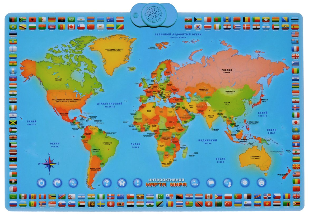 ZanZoon Карта мира интерактивная