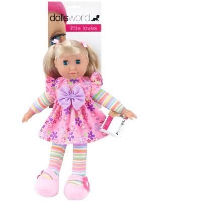 Dolls World  Кукла "Люси" 36 см., со спящими глазами и волосами 