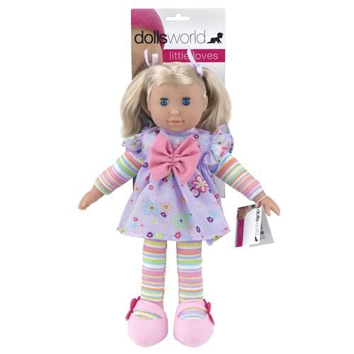 Dolls World  Кукла "Люси" 36 см., со спящими глазами и волосами 