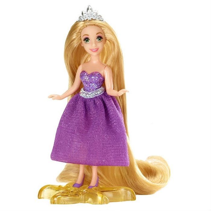 Disney  Мини-кукла "Принцесса-Модные прически" с аксессуарами 