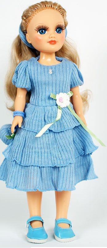 Весна Кукла "Анастасия-Голубой Ажур" озвуч. 