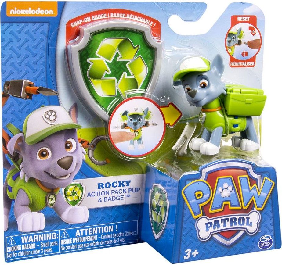 Spin Master Paw Patrol Фигурка спасателя с рюкзаком-трансформером  (Щенячий Патруль)