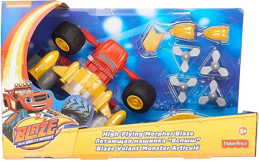 Mattel Машинка "Вспыш и чудо-машинки", трансформер