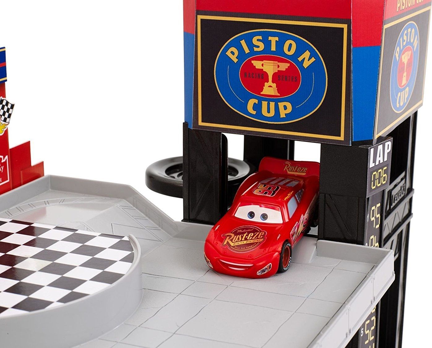 Mattel Игровой набор "Тачки. Большой гараж" (Cars - Racing Garage)
