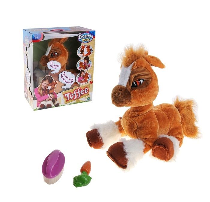 Hasbro Мягкая игрушка "Пони. Toffee", интерактивный