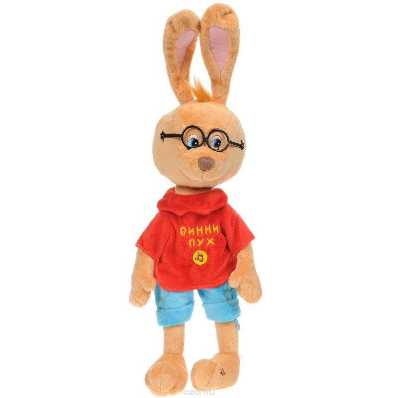Мульти-Пульти Мягкая игрушка "Винни-Пух. Кролик в очках"