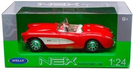 Welly Chevrolet Corvette 1957 Wite