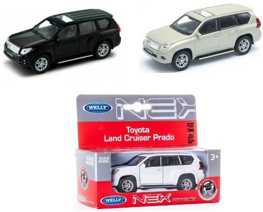 Welly Модель машины "Toyota Land Cruiser Prado"