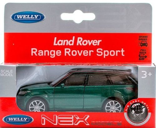 Welly Модель машины "Land Rover Range Rover Sport"