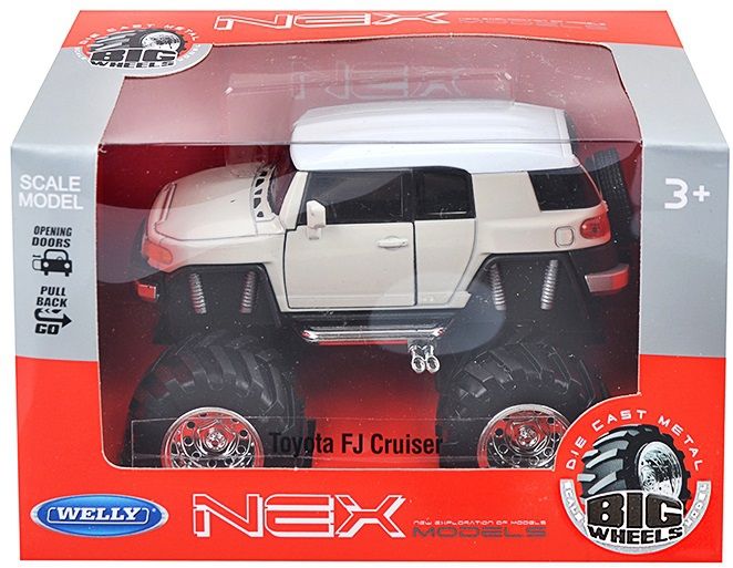 Welly Модель машины "Toyota FJ Cruiser Big Wheel"