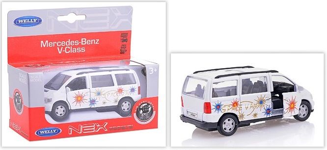 Welly Модель машины " Mercedes-Benz V-class"
