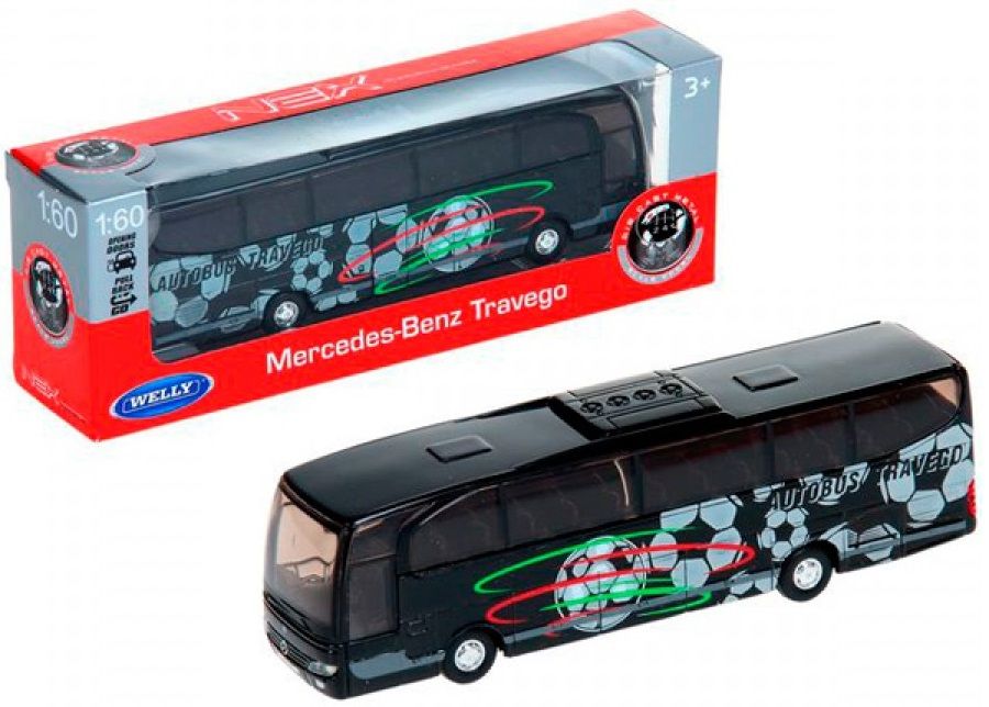Welly Модель автобуса "Mercedes-Benz" (в ассортименте)
