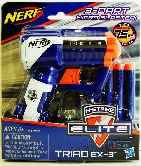 Hasbro Бластер Nerf "Элит Триад"