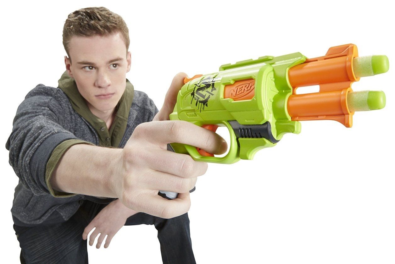 Hasbro Бластер Nerf "Зомби Страйк Двойная атака"